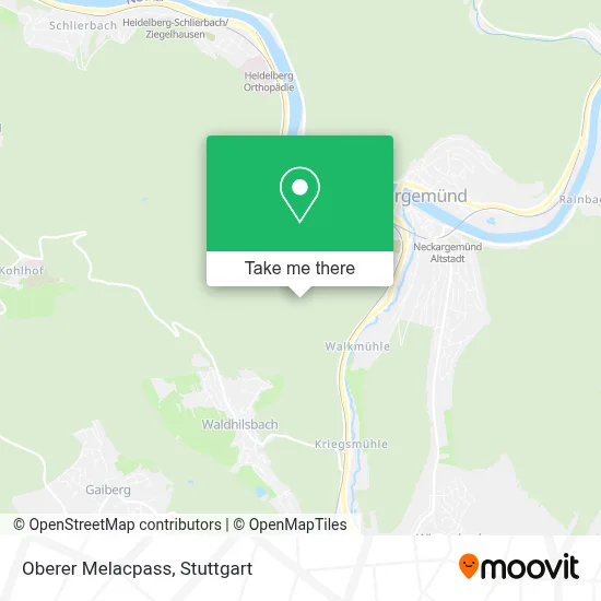 Oberer Melacpass map