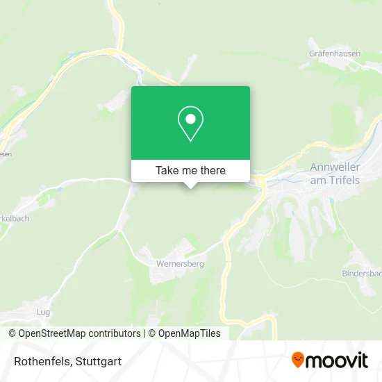 Rothenfels map