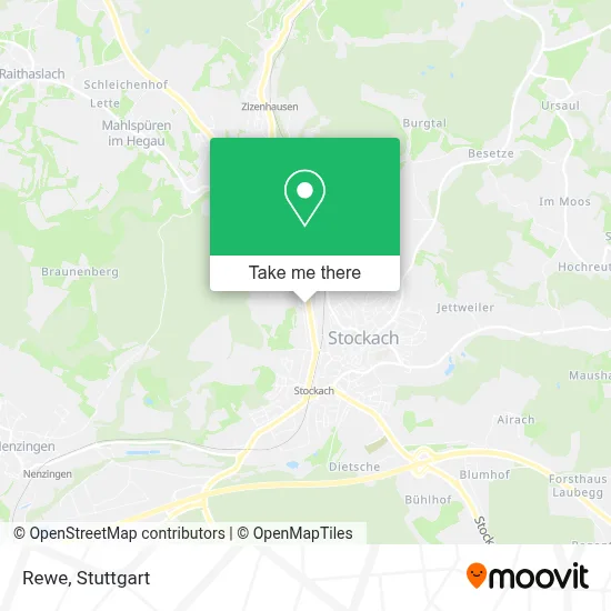 Rewe map