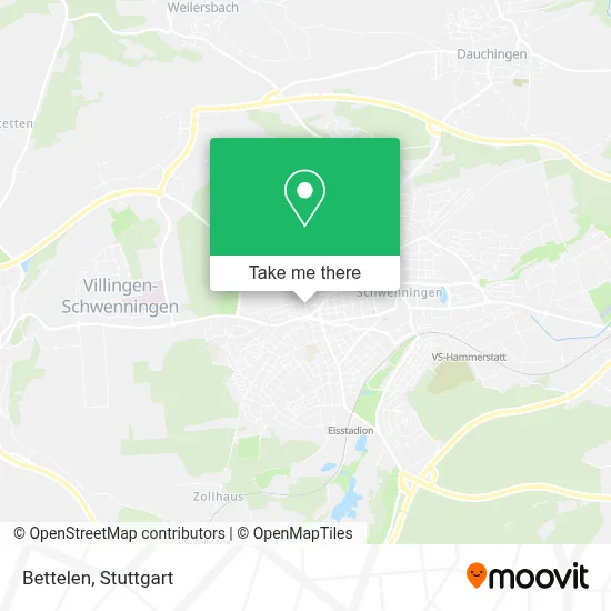 Bettelen map