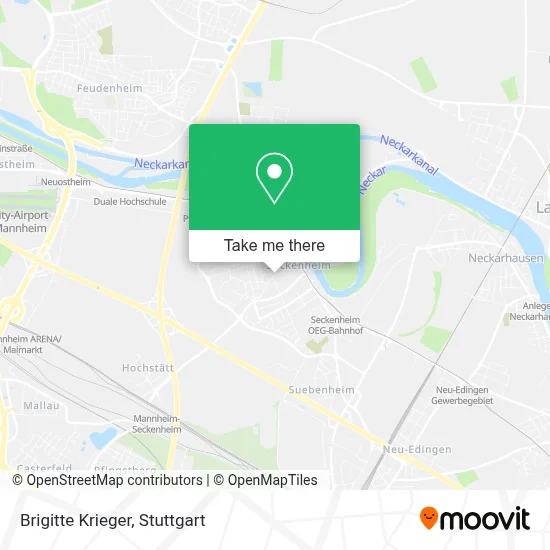 Brigitte Krieger map