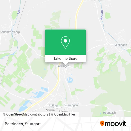 Baltringen map