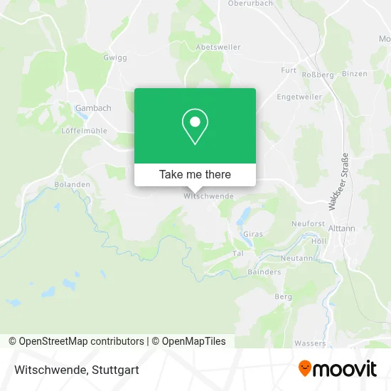 Witschwende map