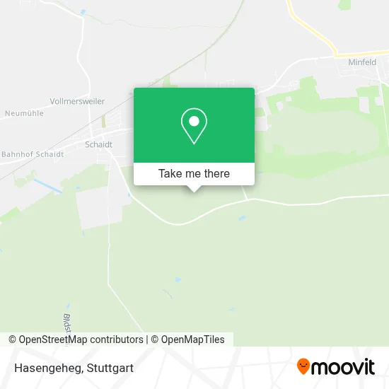 Hasengeheg map
