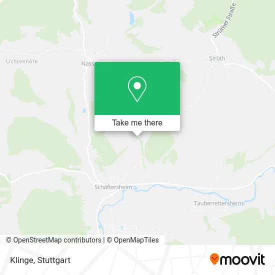 Klinge map