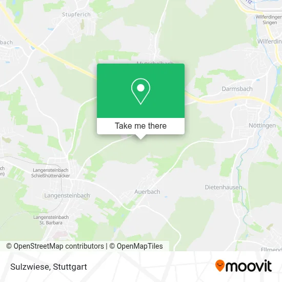 Sulzwiese map