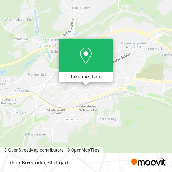 Urban Boxstudio map
