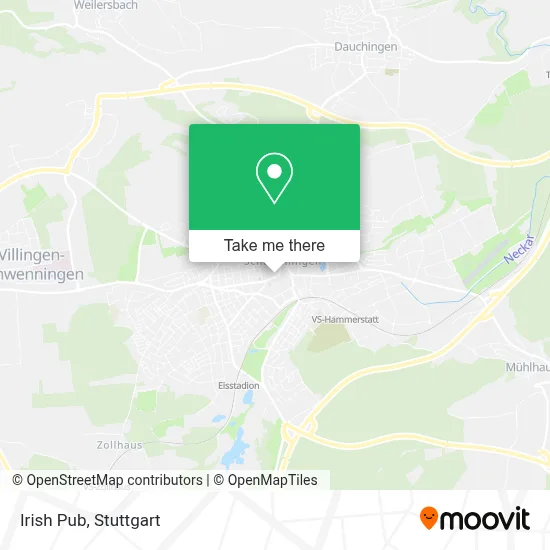 Irish Pub map