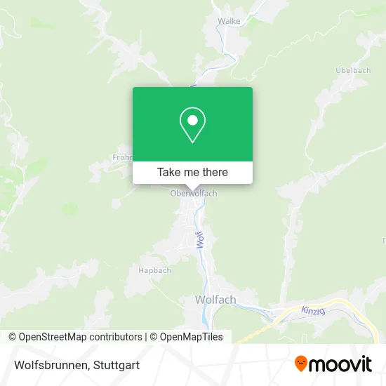 Wolfsbrunnen map