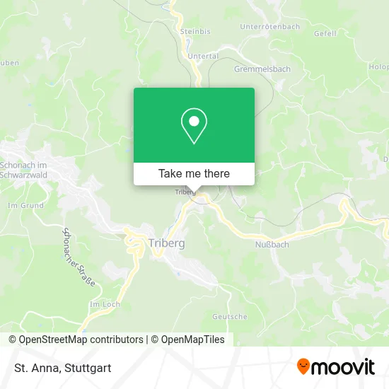 St. Anna map