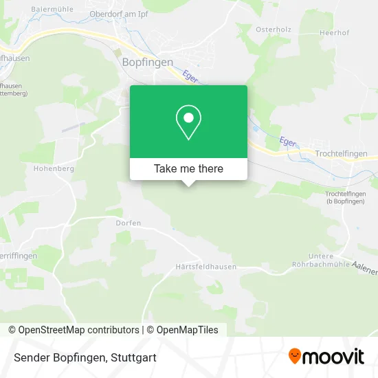Sender Bopfingen map