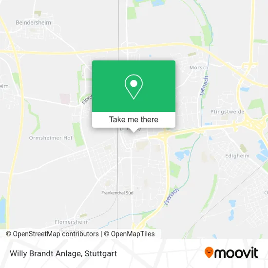 Willy Brandt Anlage map