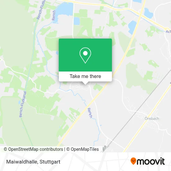 Maiwaldhalle map