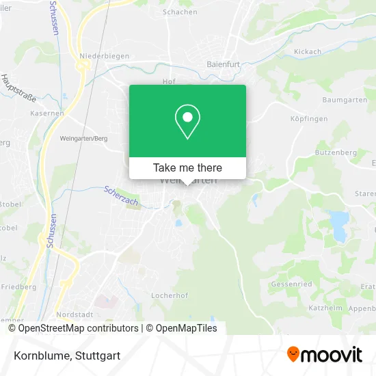Kornblume map