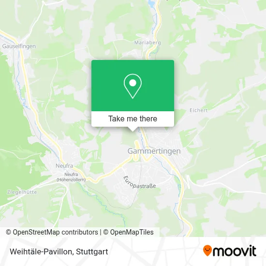 Weihtäle-Pavillon map