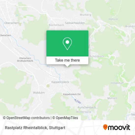 Rastplatz Rheintalblick map