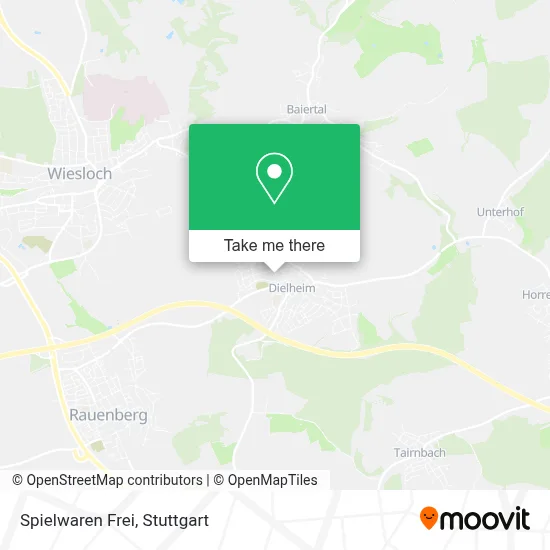Spielwaren Frei map