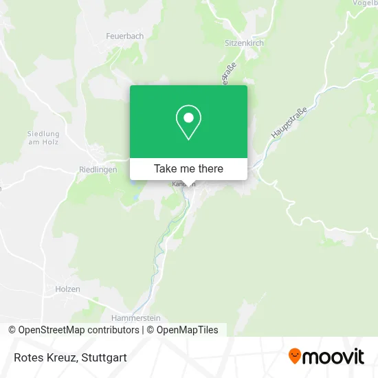 Rotes Kreuz map