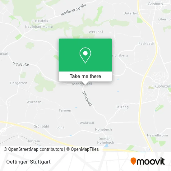 Oettinger map