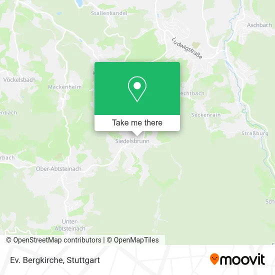Ev. Bergkirche map