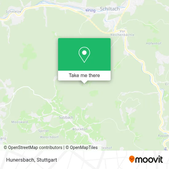 Hunersbach map