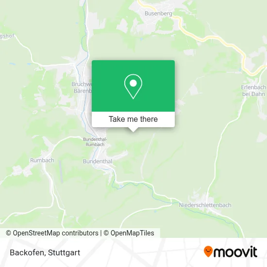 Backofen map