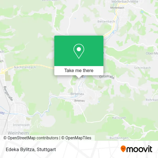 Edeka Bylitza map
