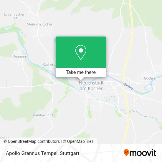Apollo Grannus Tempel map