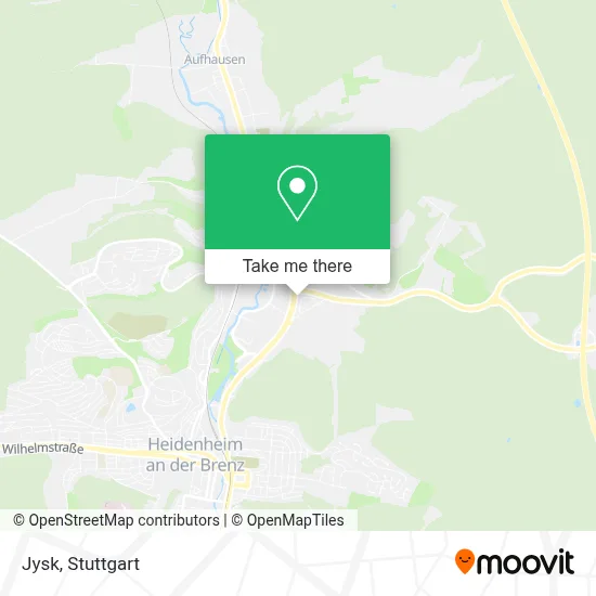Jysk map