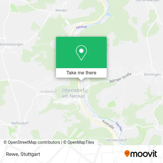 Rewe map