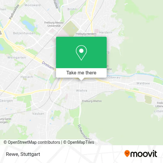 Rewe map