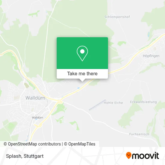 Splash map