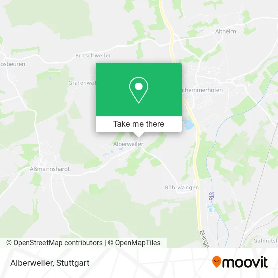Alberweiler map