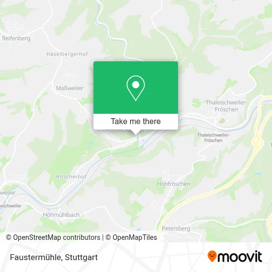 Faustermühle map