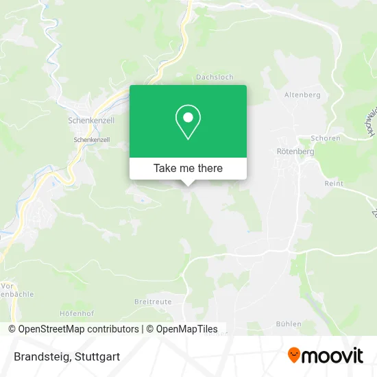 Brandsteig map