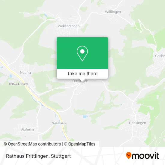 Rathaus Frittlingen map