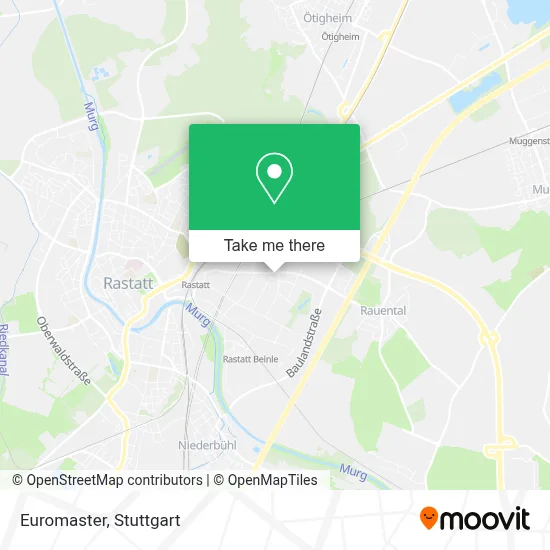 Euromaster map