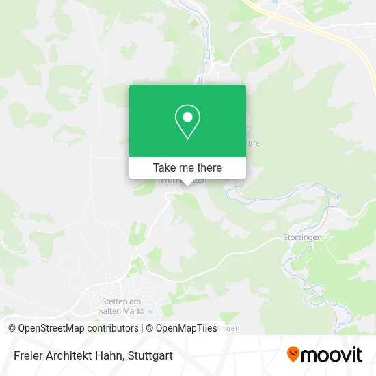 Freier Architekt Hahn map