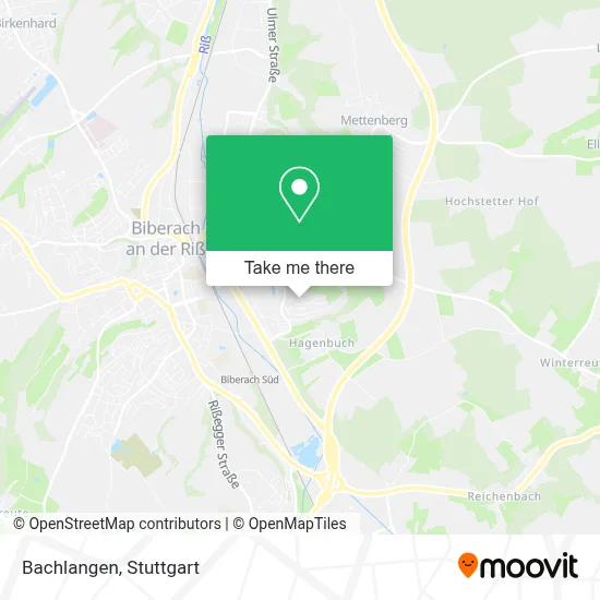 Bachlangen map