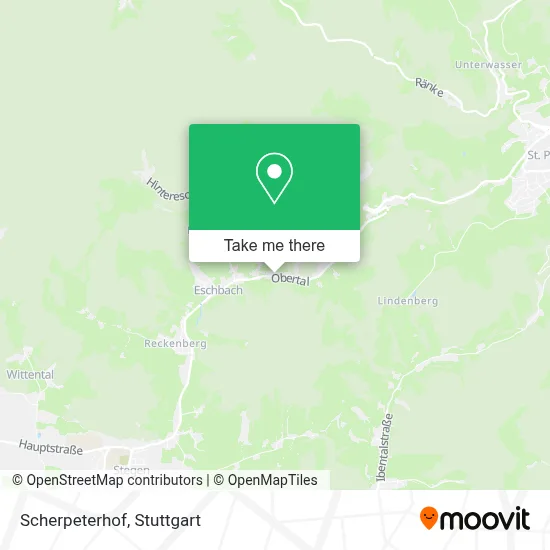 Scherpeterhof map