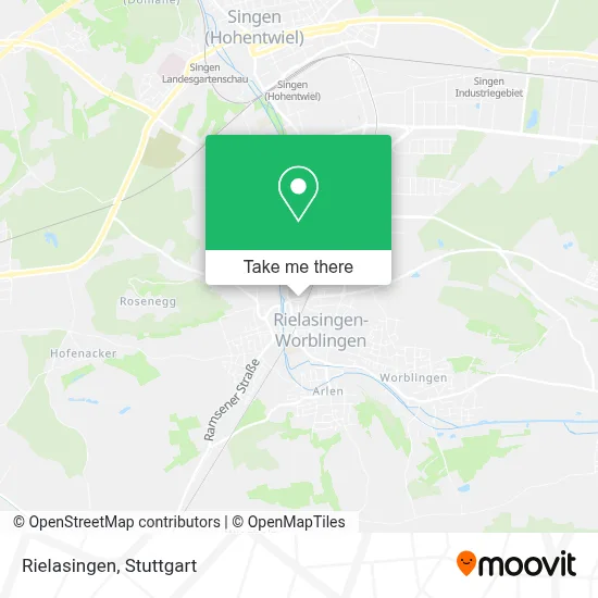 Rielasingen map