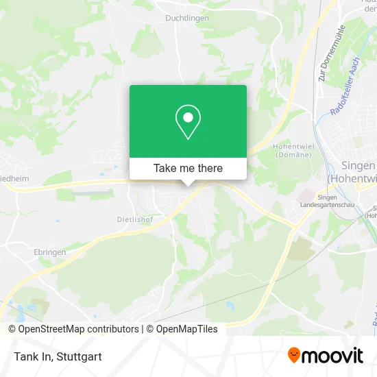 Tank In map