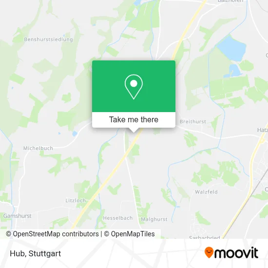 Hub map