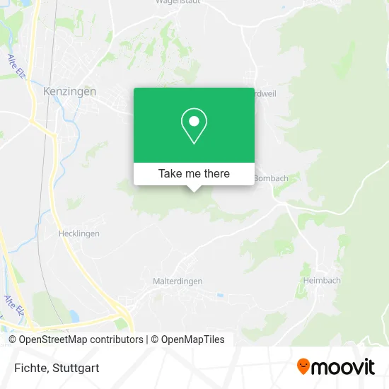 Fichte map