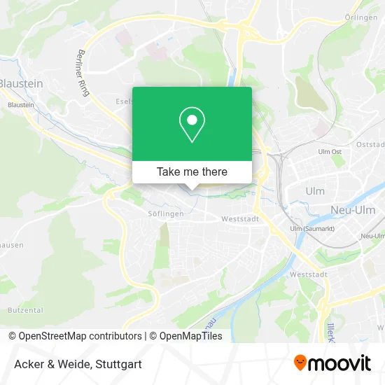 Acker & Weide map