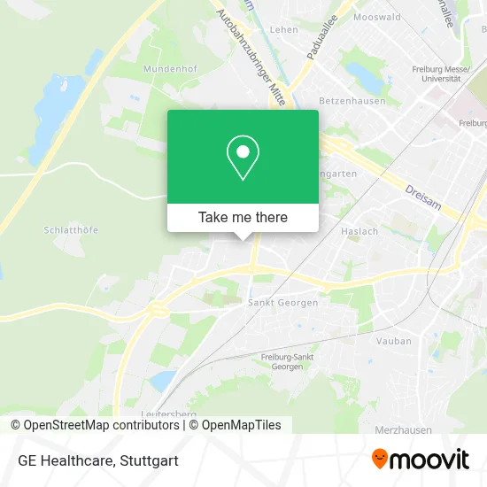 Ge Healthcare map