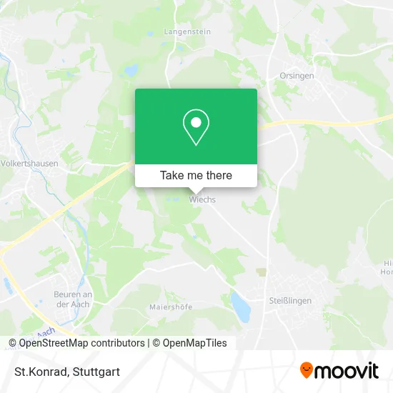 St.Konrad map