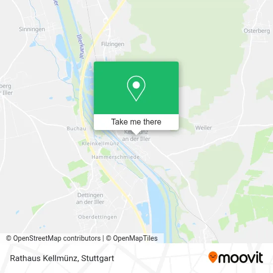 Rathaus Kellmünz map