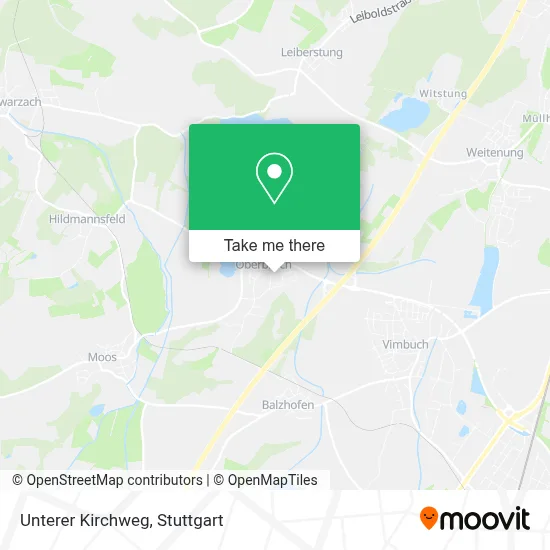 Unterer Kirchweg map