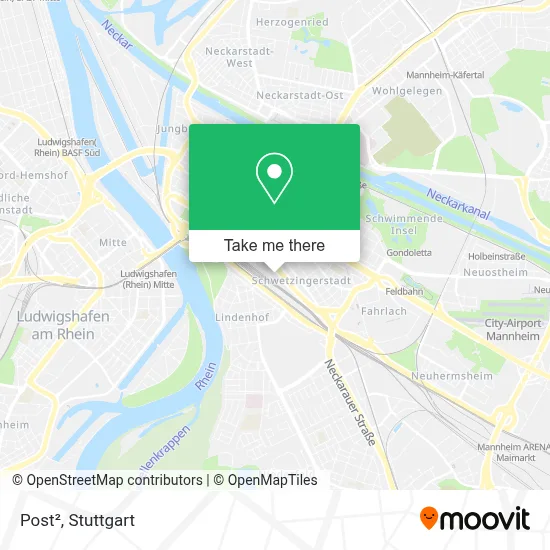 Post² map